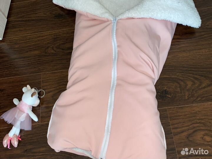 Одеяло конверт для малыша зимнее