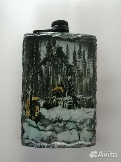 Фляжка из нержавейки