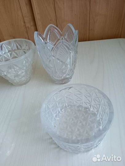 Хрустальная ваза