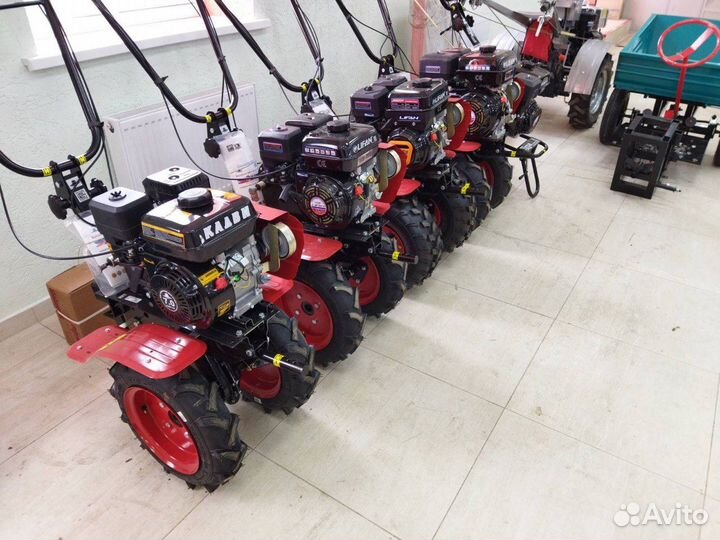 Мотоблок brait BR-135GED (17 л.с, 2+1, колеса 5х12