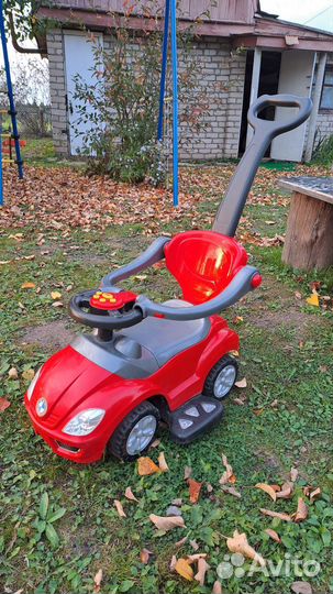 Машинка-каталка толкар с музыкой