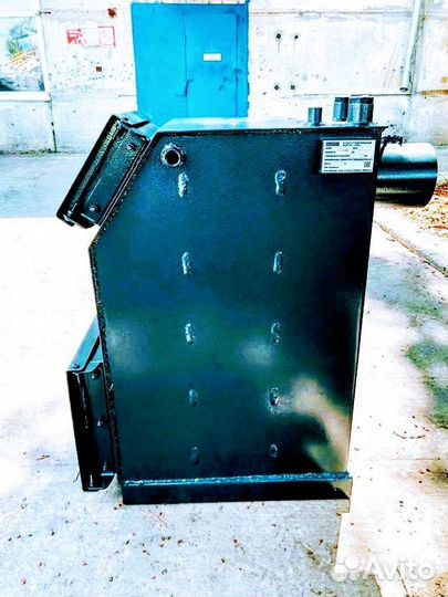 Твердотопливный котел с топкой 80 л