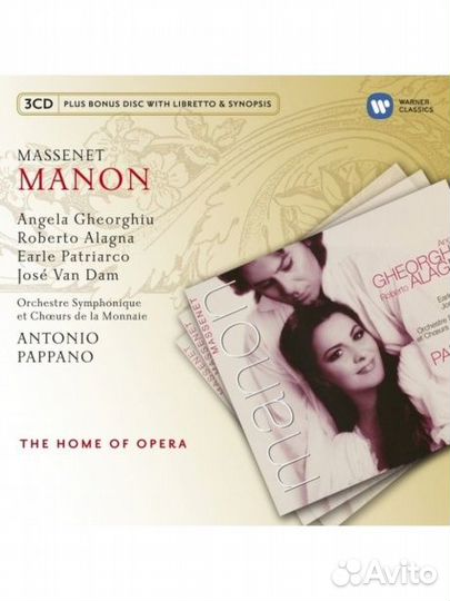 Antonio pappano - Manon (3CD)