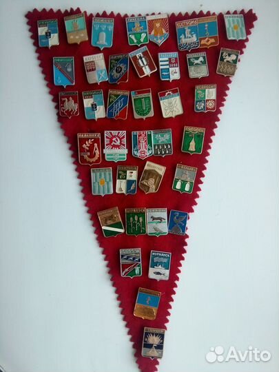 Значки гербы городов