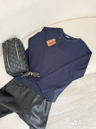 Лонгслив miu miu