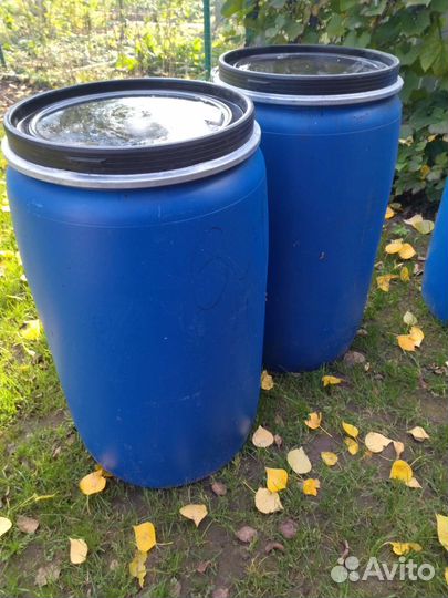 Бочка пластиковая пищевая 227 литров