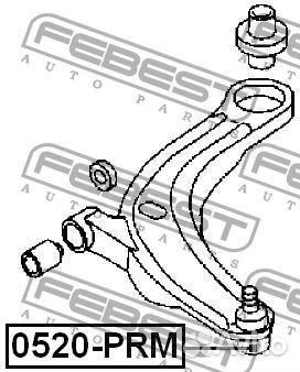 Febest 0520-PRM Опора шаровая kiamazda clarus626 8