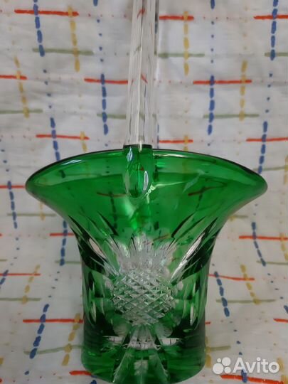 Ваза корзинка Богемия