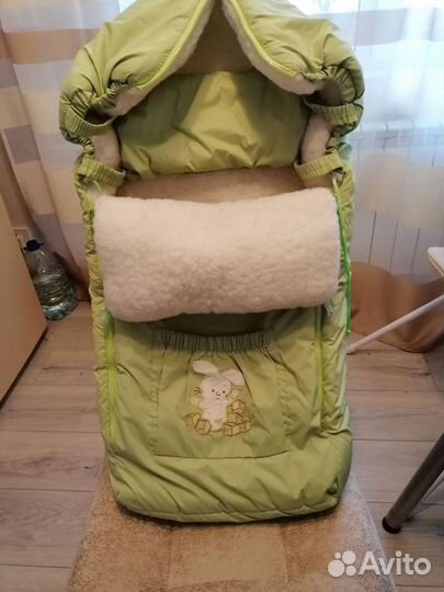 Зимний детский конверт