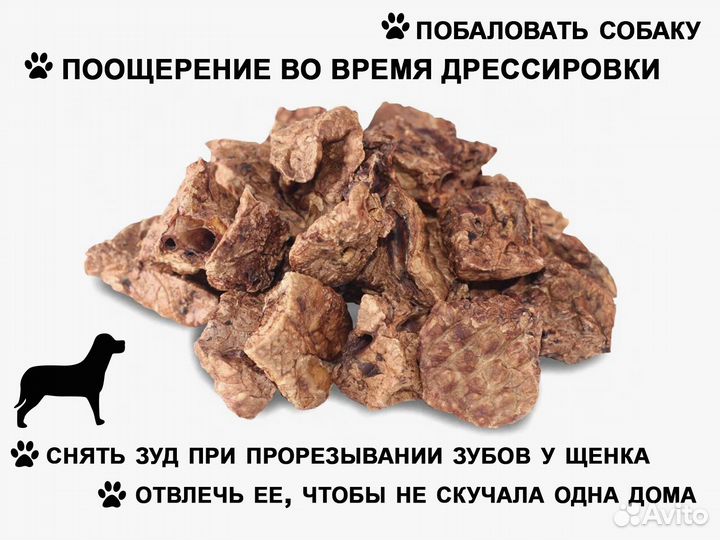 Легкое говяжье сушеное