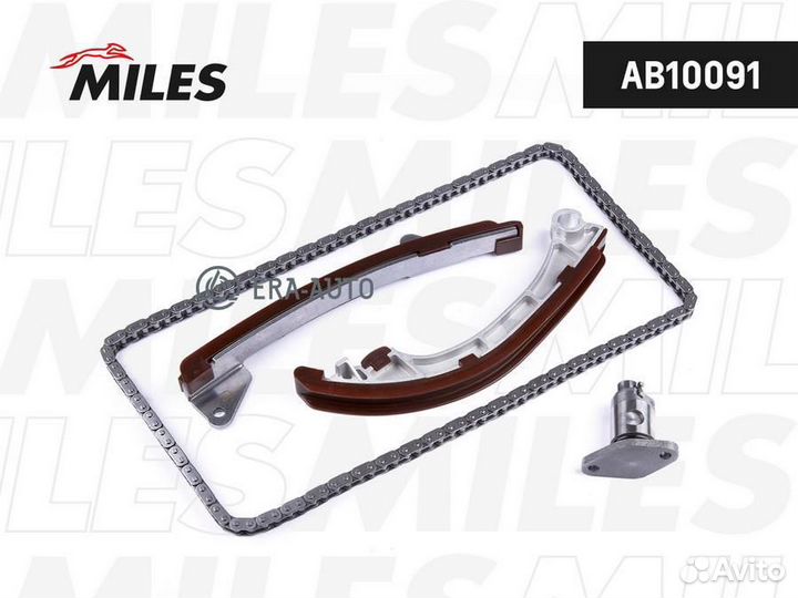 Miles AB10091 деталь Цепь грм (комплект без звезд)