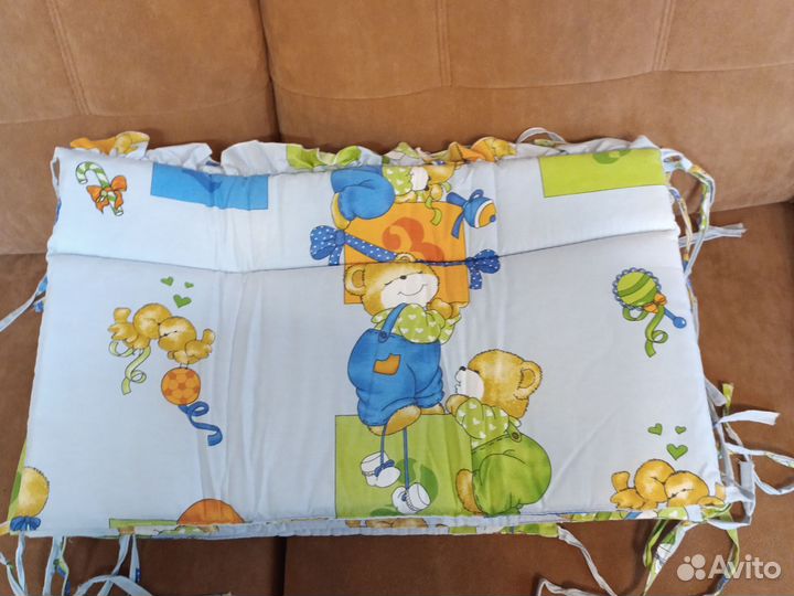 Бортики и балдахин в кроватку