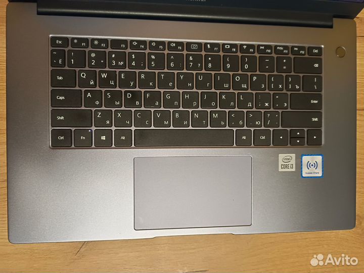 Ноутбук huawei matebook d15