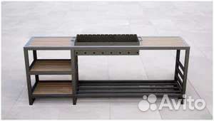 Мангал со столиком