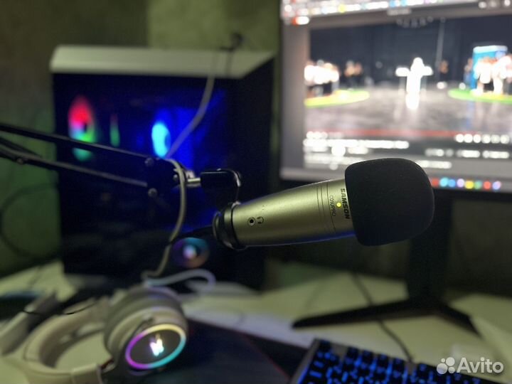 Микрофон проводной Samson C01U Pro, разъем: USB