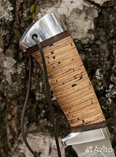 Нож Златоустовский охотничий ручной работы 