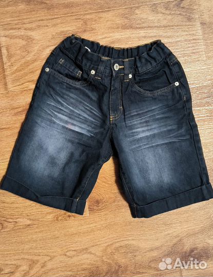 Шорты джинсовые р. 140