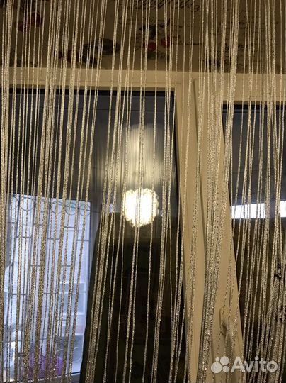 Шторы нитяные кисея