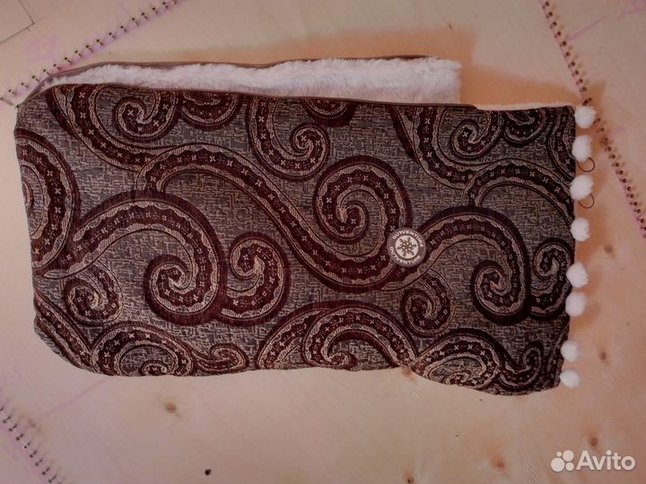 Конверт зимний на выписку,прогулок,на меху,унисекс