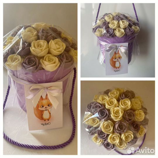 Букет из шоколадных роз