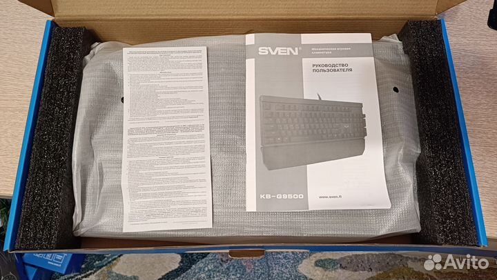 Игровая механическая клавиатура sven KB-G9500