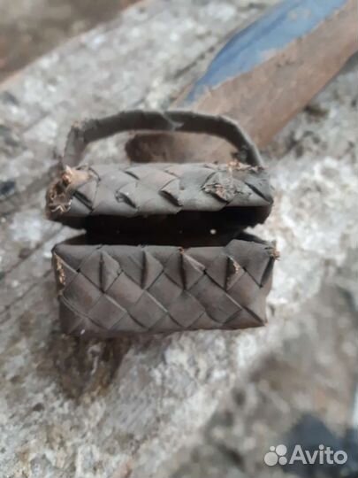 Сундучок береста до 1917г