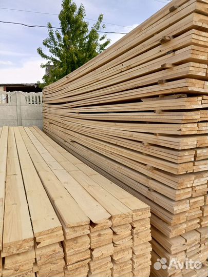 Доска обрезная 1, 2, 3 сорт