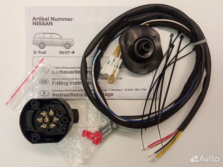 Электрика фаркопа Nissan X-Trail t31 2007-2015г