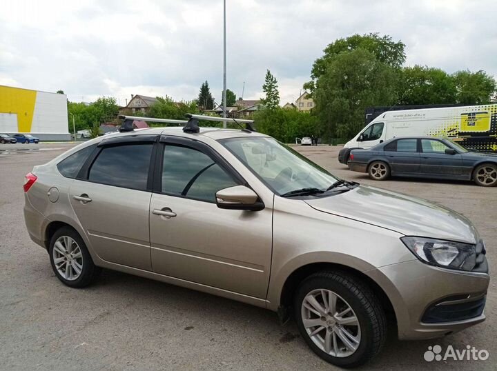 Багажник на Гранту аэродинамический