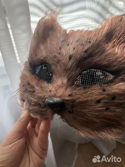 Маска для квадробики кот