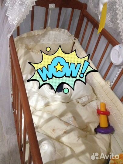 Бортики в детскую кроватку