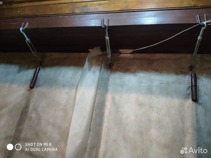 Ворота гаражные металлические бу