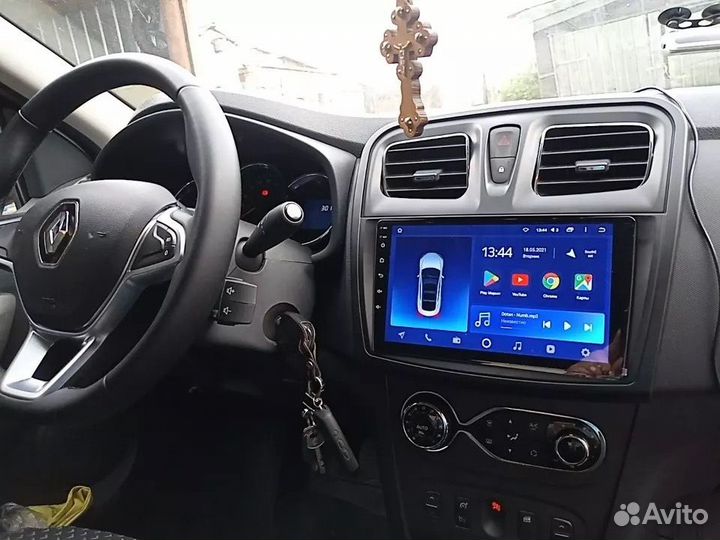 Андроид магнитола Renault Logan/Sandero 2015+