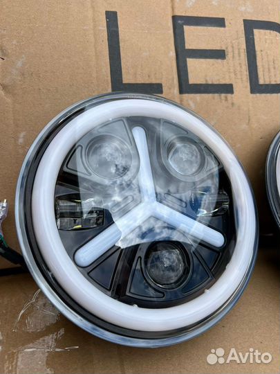 Фары LED Нива 4х4 (302)