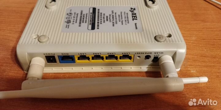 Роутер zyxel keenetic