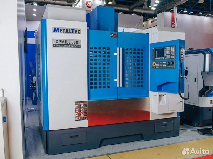 Фрезерный станок по металлу с чпу topmill650F