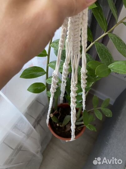 Кашпо подвесное макраме