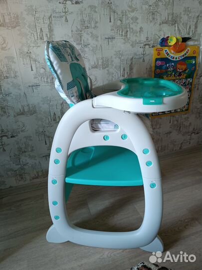 Детский стульчик для кормления babyton 2в1