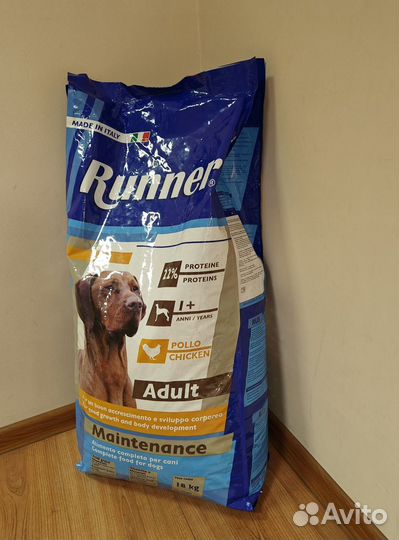 Корм для активных собак Runner Adult Energy