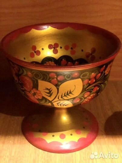 Посуда хохлома СССР винтаж