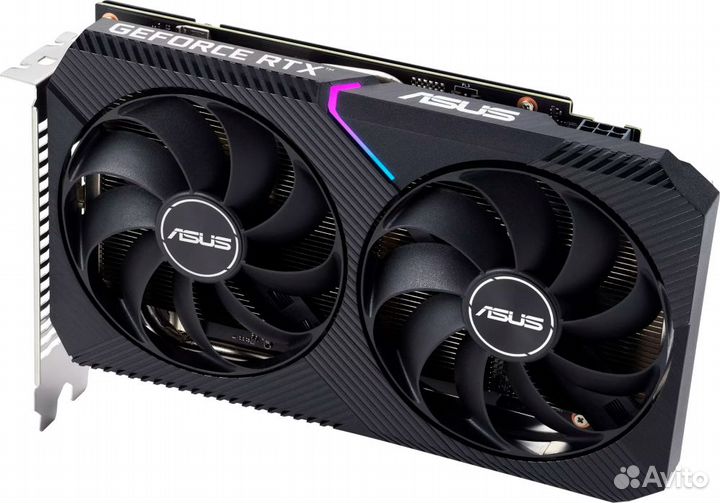 Nvidia GeForce RTX 3050 asus 8Gb (dual-RTX3050-O8G-V2)