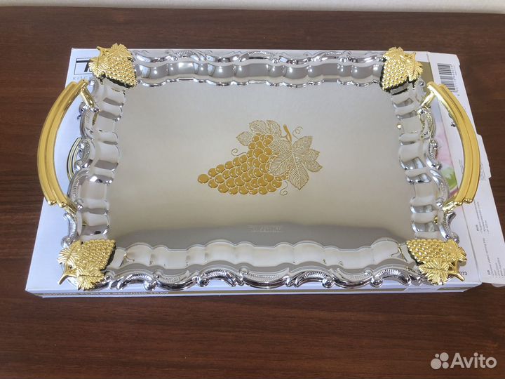 Поднос сервировачный kaiserhoff с ручками