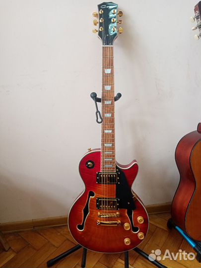 Электрогитара полуакустика les paul Caraya e239cs