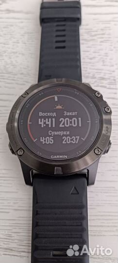 Часы garmin fenix 5x sapphire