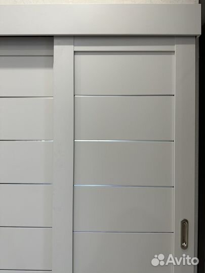 Двери межкомнатные купе (с телескопическим откр)