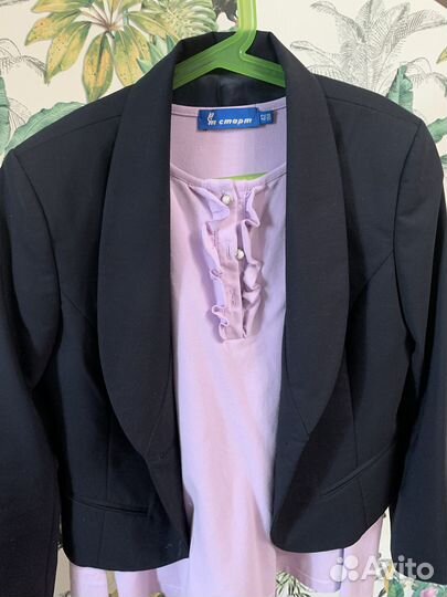 Пиджак школьный для девочки 146