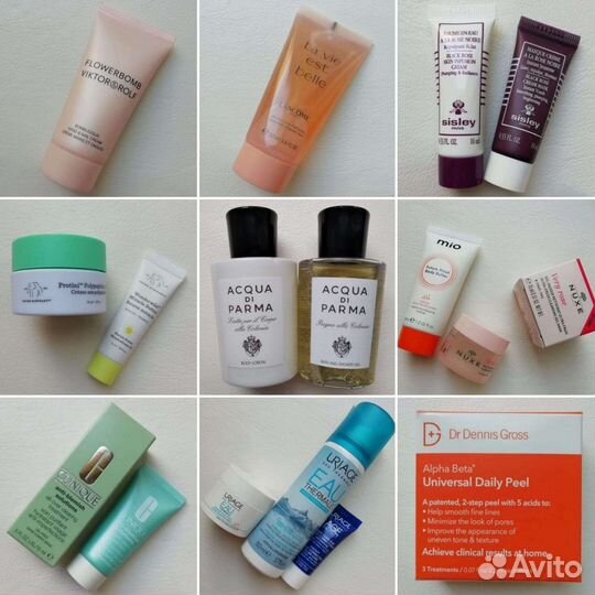 Sisley, Drunk Elephant,Acqua di Parma,Lancome