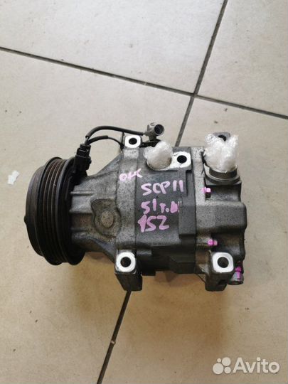Компрессор кондиционера Toyota Platz SCP11 1szfe