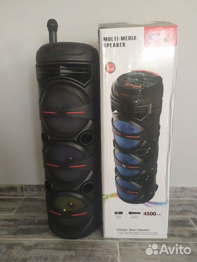 Беспроводная колонка почти метр большая и мощная