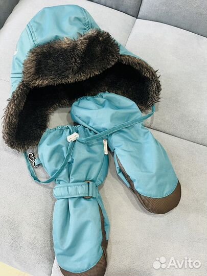 Шапка зимняя и краги